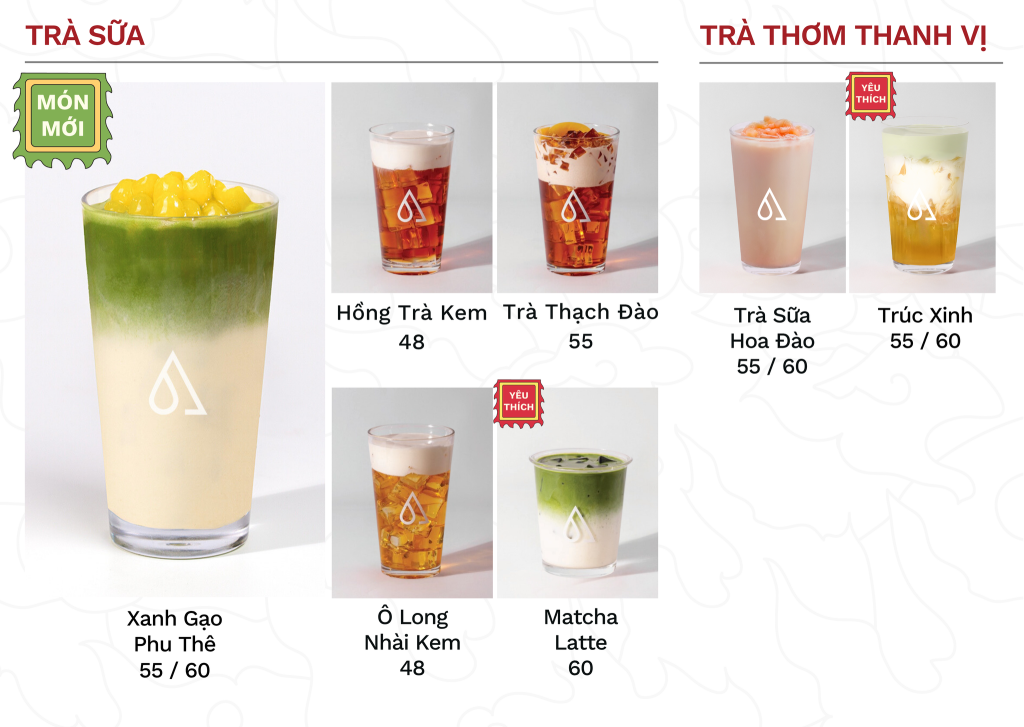 Menu An Cafe cập nhật mới nhất Giá cả hợp lý, đồ uống đa dạng, chất ...