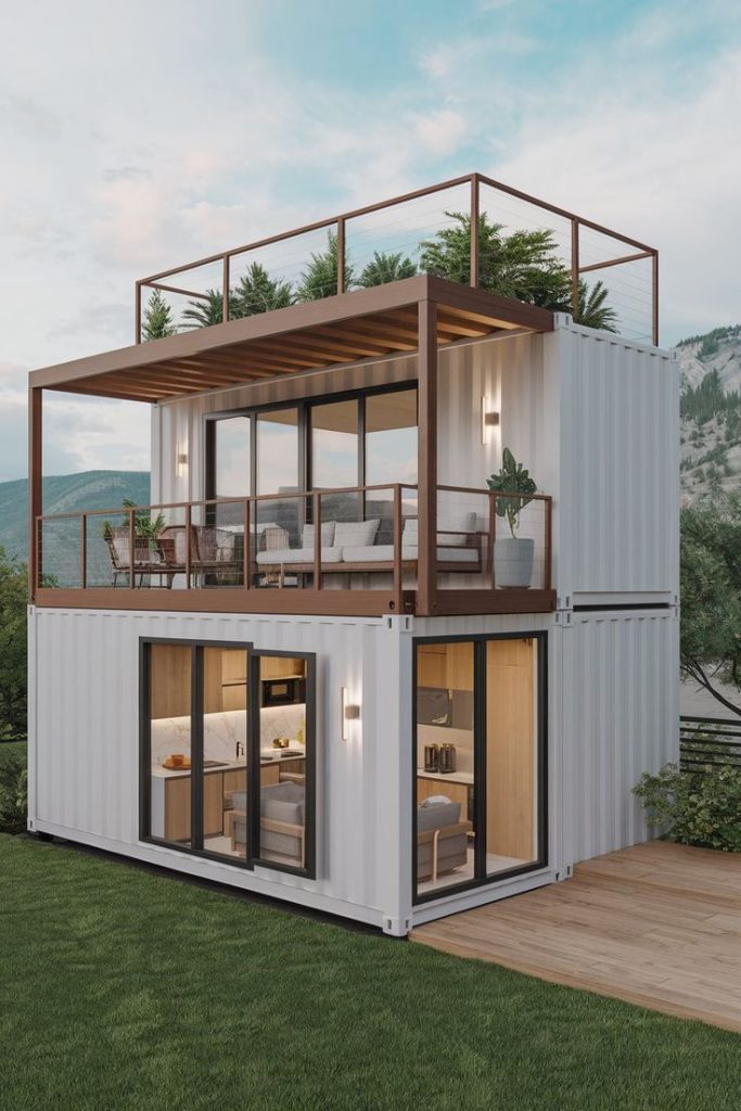 10 Two-Story Container Homes That Look Bigger Than Real Houses ...