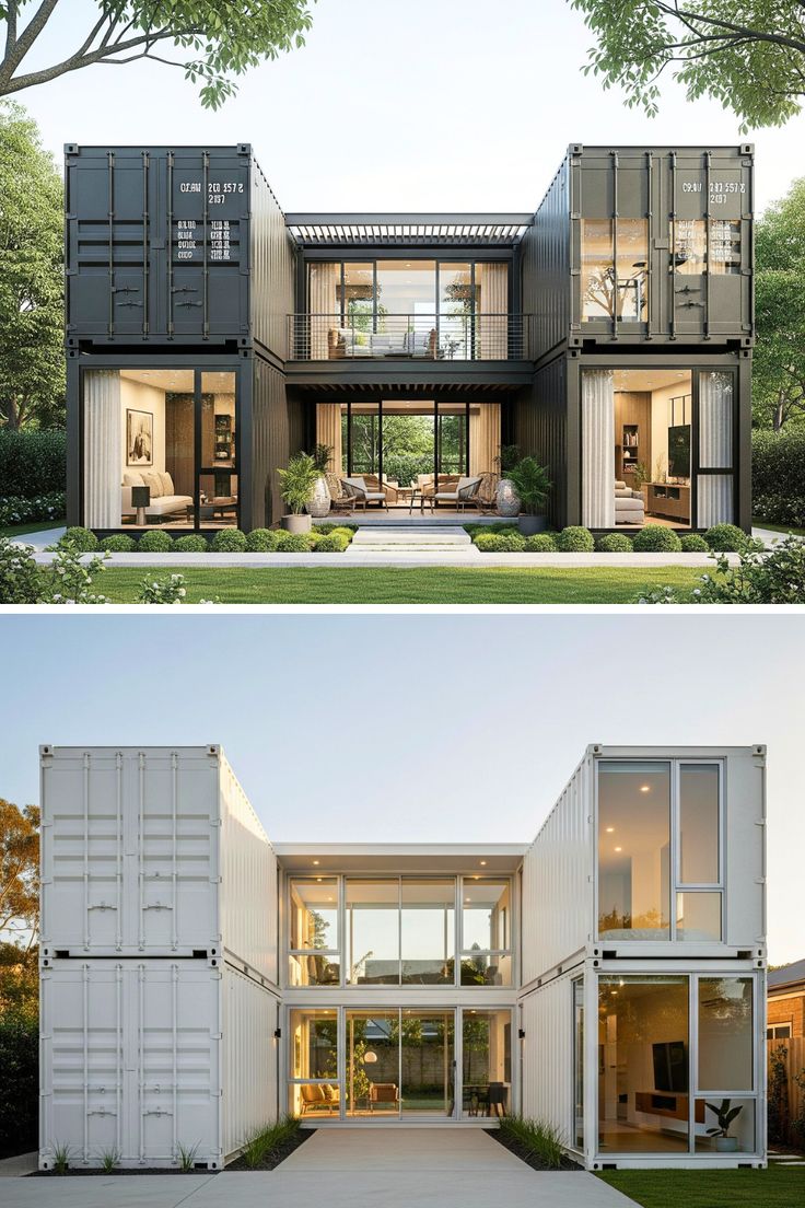 10 Two-Story Container Homes That Look Bigger Than Real Houses ...