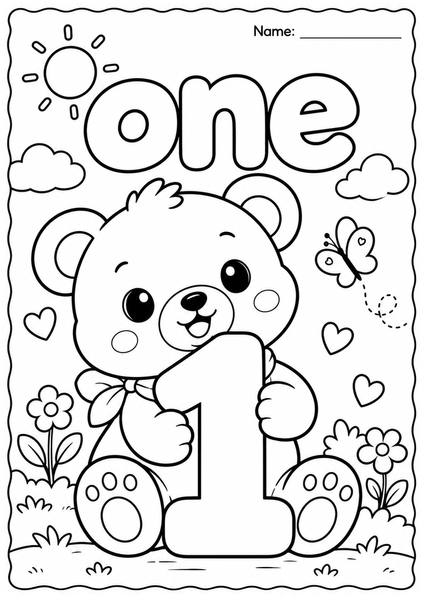 Numbers 1–20 Coloring Worksheets for Kids | Fun and Easy Number ...